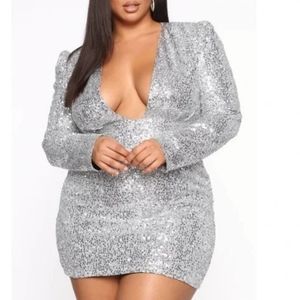Sequin birthday dress